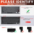 CaseBuy MAC OS Shortcut Keyboard Cover for Old MacBook Air 13 inch A1466 A1369 2010-2017 & MacBook Pro 13 & 15 A1502 A1425 A1278 A1398 A1286 2015 ...