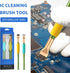 2Pcs ESD Safe Anti Static IC Cleaning Brush Tool for Phone Motherboard Ic Brush Ideal for IC Glue Removal,PCB Cleaning,and Mobile Phone Repair - W...