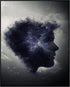 Posterizer 1 pcs-face in the clouds modern dreamy art-Abstract & Modern Art-Gift for Men Women Teens-Living Room Bedroom Decor- unframed wall art...