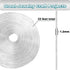 Jishi 33ft Silver Snake Chain 1.2mm Jewelry Making Chains for Necklace Bracelet DIY Jewelry Supplies Findings - Silver Plated Round Snake Cable Ch...