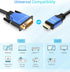 BlueRigger HDMI to DVI Cable (10FT, High-Speed, Bi-Directional Adapter Male to Male, DVI-D 24+1, 1080p, Aluminum Casing) - Compatible with Raspber...