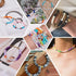 3600 PCS Christmas 10 Strands Clay Beads Polymer Clay Beads for Jewelry Making, with 50pcs Christmas Clay Charms and 200pcs Letter Beads for Brace...