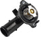 EVIL ENERGY Thermostat Housing Assembly, 05184651AF 49569 902-852, Compatible with 2011-2015 Dodge Durango 2011-2020 Jeep Grand Cherokee 2012-2018...