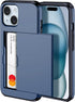 ???????? ?????? iPhone 15 Plus Case with Card Holder - Wireless Charging Compatible iPhone 15 Plus Wallet Case with Hidden Card Slot for Men and W...
