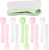Re-Play Made in USA Toddler Forks and Spoons, Pack of 12 With Carrying Case - 6 Kids Forks with Rounded Tips and 6 Deep Scoop Toddler Spoons - 0.2...