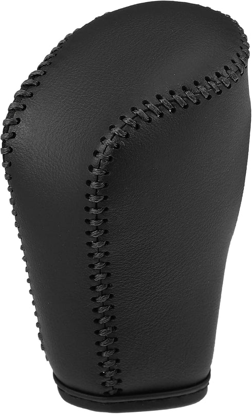 Gear Shifting Knob Cover Automatic Transmission Lever Trim for Mazda CX-30 2020-2021 Faux Leather Black...