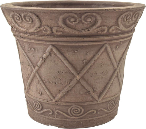 PSW Pot Collection 4” Planter Pot for Indoor and Outdoor Plants and Gardens, 4-inch, Taupe...