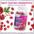 Women's Probiotic - Probiotics for Women Gummy for Digestive Health, Vaginal pH, Urinary & Immune Health Support, 3 Billion CFU w/Cranberry, Probi...