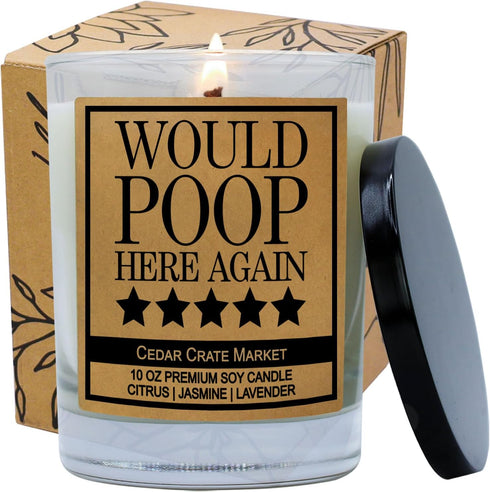 Housewarming Gifts New Home 2025 for Women Men Friends - Funny House Warming Candle, Cool Neighbor Present Ideas for Hostess, Welcome, Homeowner, ...