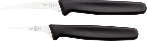 Mercer Culinary Thai Fruit Carving Knife Set, 2 Inch & 2.5 Inch, Black Handles...