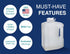 Arrow 1 Gallon Plastic Jug for Cold Drinks - Refrigerator Bottle with Cap, Easy-Pour Spout and Graduated Markings - Made in USA, BPA Free Plastic ...