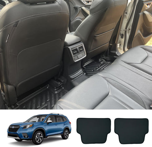 Car Seat Back Protectors for Subaru Forester 2019 2020 2021 2022 2023 2024, Waterproof Seat Back Protector, Seat Back Anti-Kick Mats, 2pcs...