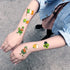 10 Sheets St. Patrick’s Day Temporary Tattoos,Lucky Shamrock Leprechaun Glow in The Dark Tattoos Green Clover Irish Designs Paint Art Luminous Tat...