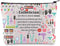 Esthetician Definition Cosmetic Bag Cosmetology Beautician Gift Beauty Skincare Zipper Pouch Bag Beautician Merch (Esthetician)...