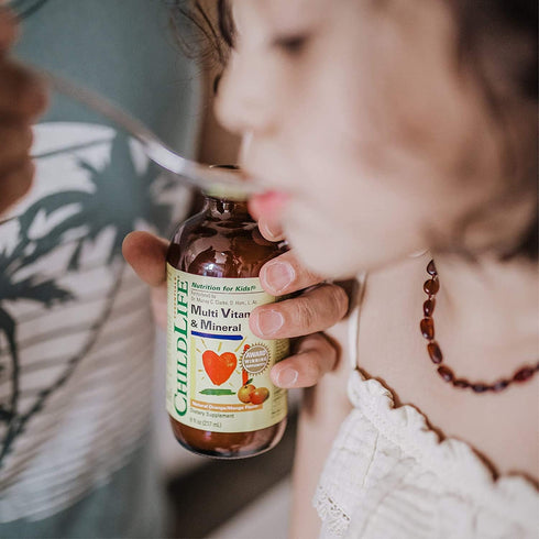 CHILDLIFE ESSENTIALS, Kids Liquid Multivitamin and Mineral Supplement - Liquid Vitamins for Kids, All-Natural, Gluten-Free, Non-GMO - Natural Oran...