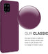 kwmobile Case Compatible with Samsung Galaxy A42 5G Case - Soft Slim Protective TPU Silicone Cover - Bordeaux Violet...