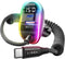 LISEN 96W Car Charger USB C Multi Port Fast Charge USB C Car Charger Adapter PD&QC with 5.3ft Type C Cable for iPhone 15 Car Charger Compatible wi...
