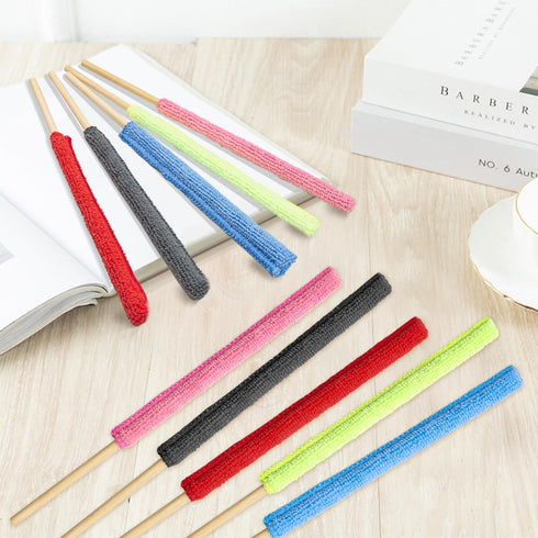 ELANE 20 Pieces Detail Duster Sticks,Crevice Cleaning Tool Cleaning Brushes Small Spaces,Dusters for Cleaning Car,Home and Small Spaces...