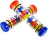 2 Pack Rainmaker Rain Stick Toy, 8 Inch Rainstick Musical Instrument for Babies Toddlers and Kids, Sensory Developmental Shaker...
