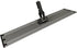 Flat Mop Plate Frame for Microfiber Pads, Commercial-Grade Aluminum with 360° Swivel, Hook and Loop Fastening, Lightweight and Durable, Gray, Fram...