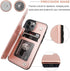 ONETOP Compatible with iPhone 12 Compatible with iPhone 12 Pro Wallet Case with Card Holder, PU Leather Kickstand Card Slots Case, Double Magnetic...