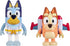 Bluey Figure 2-Packs, Action Heroes 2.5 Inch and Bingo Figures...