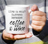 Retreez Funny Mug - Life is What Happens Between Coffee & Wine 11 Oz Ceramic Coffee Mugs - Funny, Sarcasm, Sarcastic, Inspirational birthday gifts...