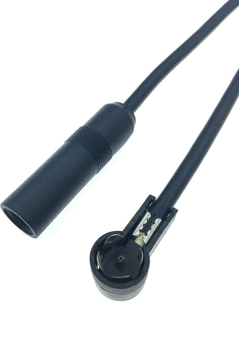 Car Radio Antenna FM AM Adapter Cable ISO to DIN Connector for Volkswagen Jetta, Peugeot 405, Citroen & Other Original Cars...