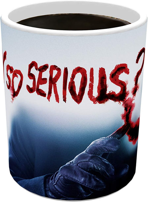 Morphing Mugs DC Comics - Batman: The Dark Knight - Joker - Why So Serious - One 11 oz Color Changing Heat Sensitive Ceramic Mug – Image Revealed ...
