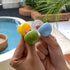 Colorful Chunky Acrylic Wide Band Rings Set,Resin Chunky Knuckle Finger Rings Stackable Rings Y2K Jewelry for Women...