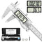 Digital Caliper Measuring Tool, 6 Inch Stainless Steel Vernier Caliper Digital Micrometer with Large LCD Screen, Auto-Off Feature, Easy Switch fro...