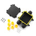 IP68 Waterproof Junction Box,3-Way Outdoor Cable Connectors with 3 Cable M25 Gland Wire Connector Electrical Junction Box for 4-14MM Diameter Cabl...