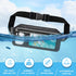Waterproof Phone Pouch,IPX8 Waterproof Phone Case with Adjustable Waist Strap,Compatible with iPhone Whole Series Galaxy Whole Series up to 7",Wai...