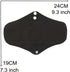 7PCS Pack Reusable Menstrual Pads Including 6PCS Cloth Sanitary Pads Mama Cloth Pad + 1PC Mini Wet Bag...