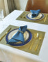 Navy Blue Cloth Napkins 1-Dozen, Solid Washable Fabric Napkins Set of 12, Perfect for Weddings, Parties, Holiday Dinner (17 x 17-Inch, Navy Blue)...