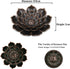 Incense Burner - Incense Stick Holder 5 Incense Holes with Detachable Ash Catcher...
