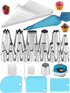 Cake Piping Set for Baking with Reusable Piping Bags and Tips, Standard Converters, Silicone Rings, Decorating Supplies for Deviled Egg , Cupcake ...
