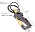 2 Pack Car Key Chain Bottle Opener Keychain for Men and Women (Multicolor)...