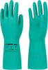 LANON 3 Pairs Nitrile Chemical Resistant Gloves, Reusable Heavy-Duty Rubber Gloves, Acid, Alkali & Oil Protection, Non-Slip, Large...