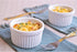 HIC Kitchen Souffle Ramekin Set, Fine Porcelain, 4-Ounce, Set of 4...