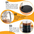 3 Pieces Tumbler Lid Organizer, Lid Organizer with Collapsible Design, Can Accommodate Up to 10 Cup Lid, Saves Kitchen Cabinet and Countertop Spac...