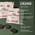 EEMB CR2450 Battery 20 PACK CR2450 3V Lithium Battery 2450 650mAh Button Coin Cell Batteries DL2450,ECR2450,BR2450 for Watch Tea Lights Alarm Syst...
