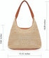 Straw Tote Bag for Women - Boho Tote Handbags for Summer 2024...