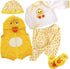 Aori Reborn Baby Doll Clothes - Outfit Accessories for 20-24 inch Realistic Newborn Toy Dolls, 5 Piece Set...