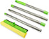 ITTAHO Squeegee for Window Cleaning, 2 in 1 Squeegee Window Cleaner with 58'' Long Handle,Window Washing Kit with Extension Pole for Shower, Winds...