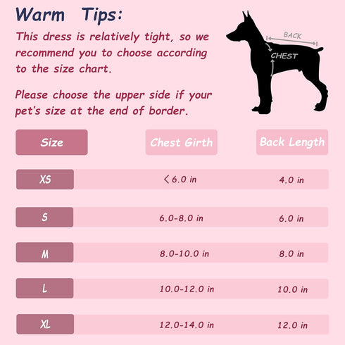 3 Pcs Floral Dog Dresses Dog Clothes for Small Dog Girl Summer Dress for Puppy Kitten Cute Lightweight Breathable Cotton L...