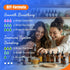 HIQILI Essential Oils for Diffusers for Home?Top 6 Gift Essential Oil Set?Include Lavender, Orange, Peppermint, Tea Tree, Eucalyptus, Lemongrass?B...