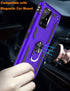 LUMARKE for Galaxy A51 5G Case with Screen Protector,Pass 16ft. Drop Tested Military Grade Protective Phone Cover with Magnetic Ring Kickstand Com...