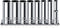 1/4 Inch Drive Socket Set - 8 Piece Metric 12-Point Deep Socket Set (6mm, 7mm, 8mm, 9mm, 10mm, 11mm, 12mm, 13mm)- Cr-V Steel with Sturdy Holder - ...