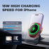 for MagSafe Car Mount Charger, 15W Zinc Alloy Fast Charging Magnetic Wireless Car Charger Phone Holders for Your Car Fits for iPhone 15 Pro Max Pl...